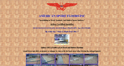 Desktop Screenshot of americansportfloors.com